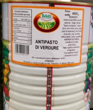 BELOTTI LATTA ANTIPASTO OLIO GR.4250